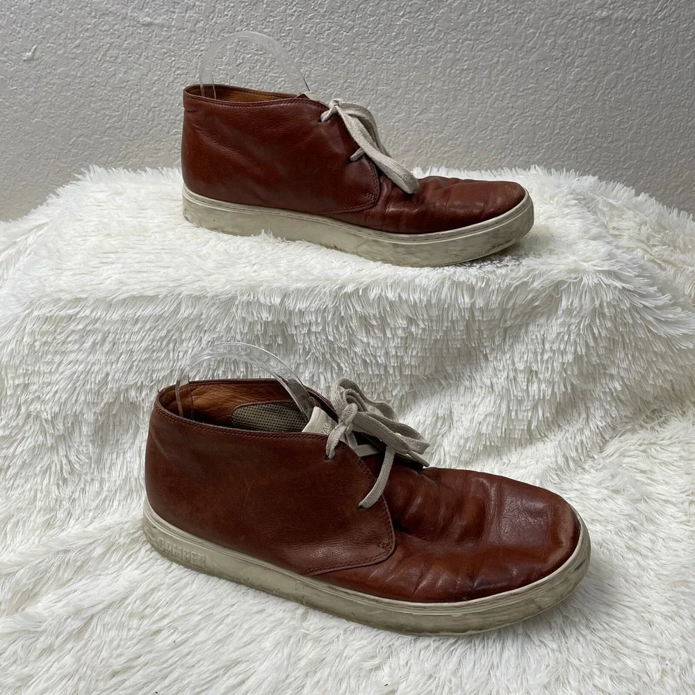 Camper Shoes‎ Mens 43 US 10 Brown Leather Made In Spain